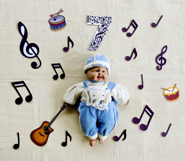 7th month baby decoration