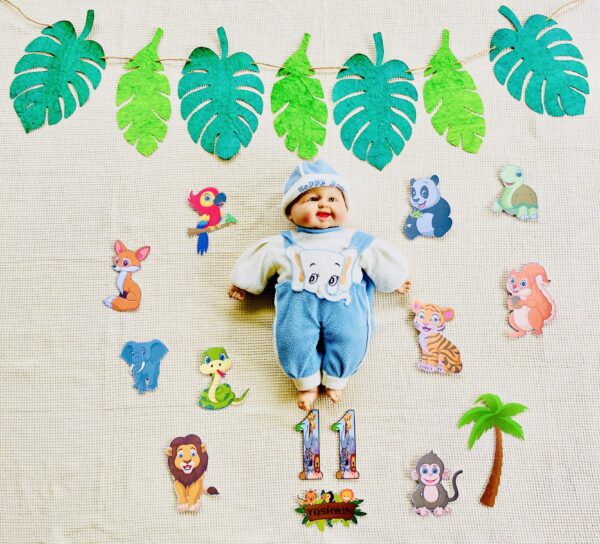 BABY MONTH BIRTHDAY DECORATION