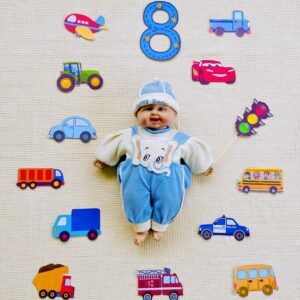 kids 8th month birthday decoration