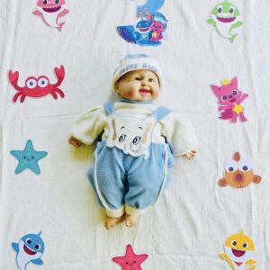 3rd month baby birthday decoration