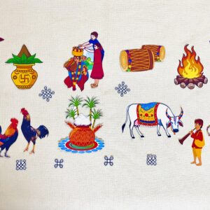 sankranthi decoration, levi decorations